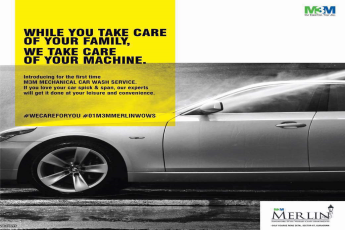 Introducing M3M Mechanical Car Wash Service